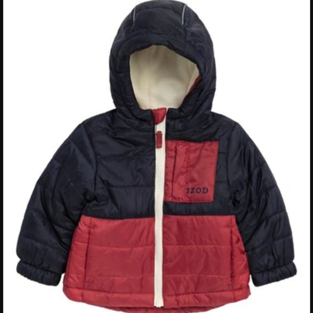 Izod Babies Reversible Puffer Jacket New with Tags!